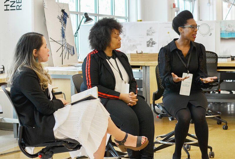 LAF Fellow Diana Fernandez presents on a BSLA panel with two other panelists